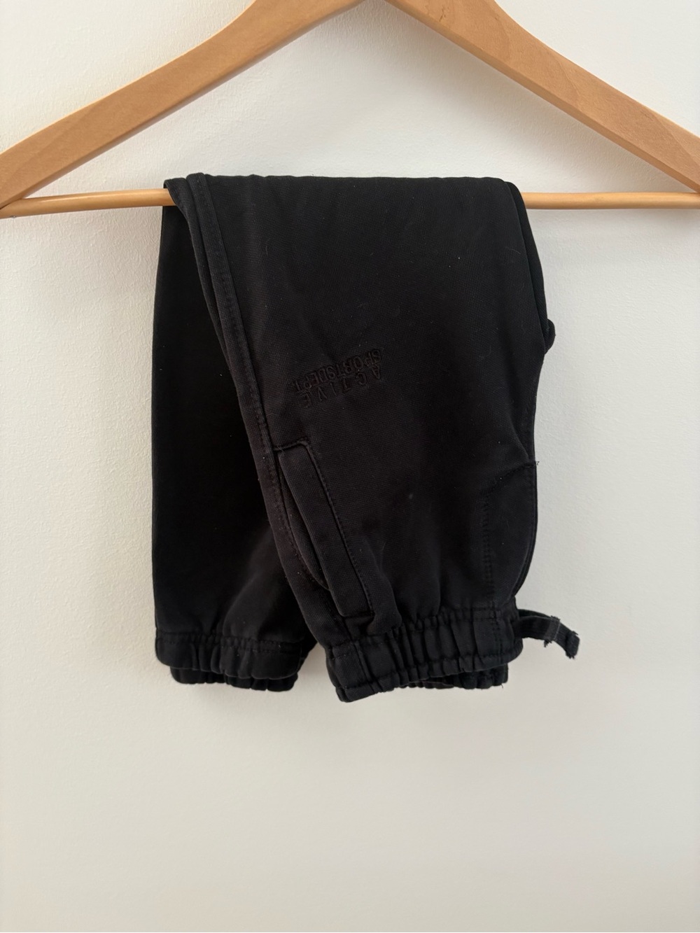 Zara Black Kids Jogger Sweatpants